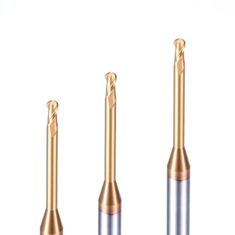 Trituratore a micro scanalatura a collo lungo, di raggio d' angolo di 0,1 mm