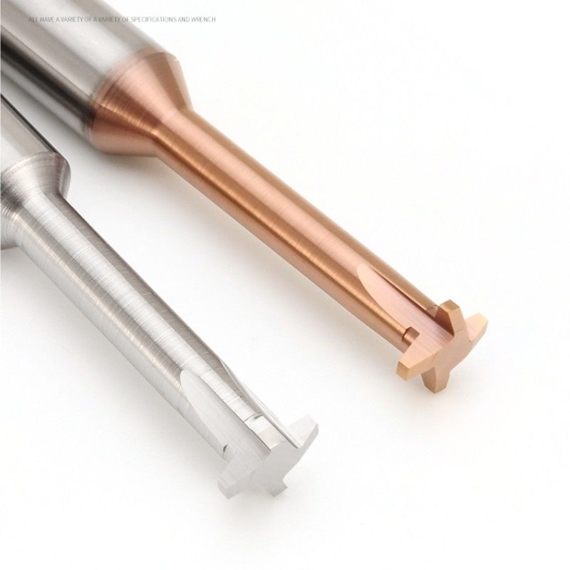 Tagliatrice di filo trapezoidale a 30 gradi ACME Tr Carburo solido tipo T Dente singolo