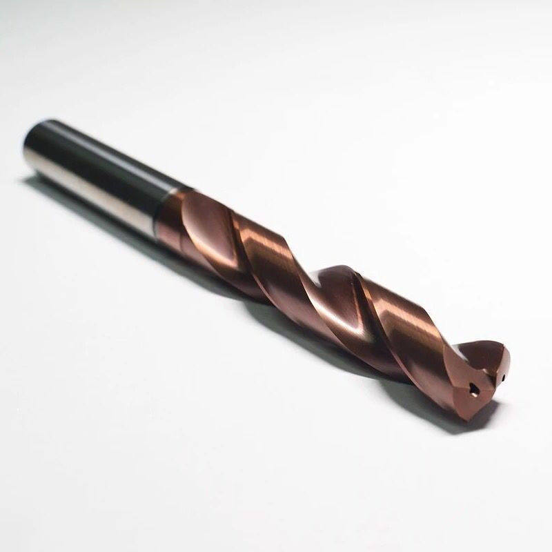 Strumento di taglio CNC 3D 5D, foratura a torsione a carburo di tungsteno 45 Hrc 55 Hrc 60 Hrc