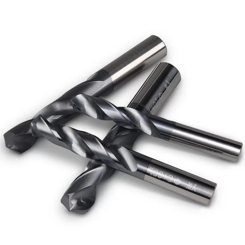 Strumento di taglio CNC 3D 5D, foratura a torsione a carburo di tungsteno 45 Hrc 55 Hrc 60 Hrc