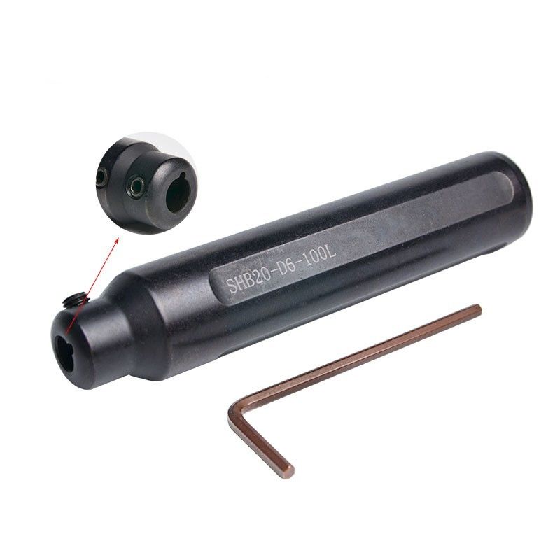 4.0mm-8.0mm Diametro strumento di perforazione del carburo SHB16-D6-L100 portautensili per la lavorazione di precisione