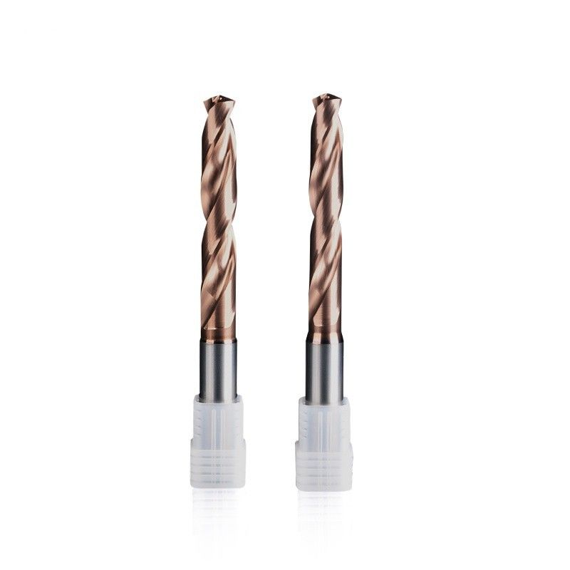 Foratura interna a carburo per liquido di raffreddamento Strumenti di taglio Insight DIN 3XD Step Drill per acciaio inossidabile