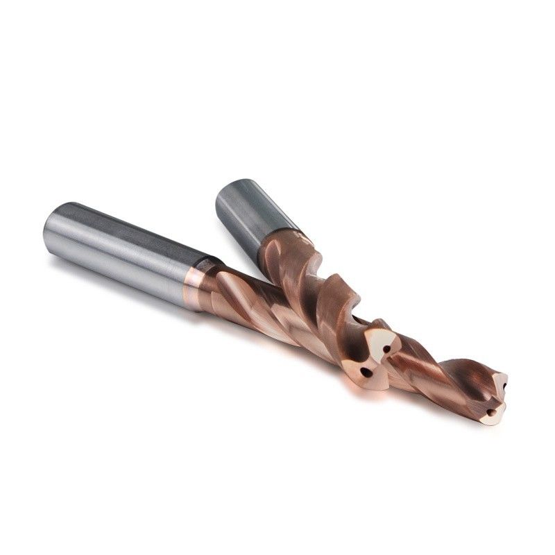 Foratura interna a carburo per liquido di raffreddamento Strumenti di taglio Insight DIN 3XD Step Drill per acciaio inossidabile