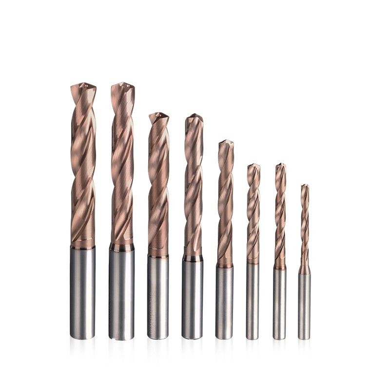 Foratura interna a carburo per liquido di raffreddamento Strumenti di taglio Insight DIN 3XD Step Drill per acciaio inossidabile