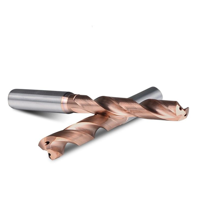 Foratura interna a carburo per liquido di raffreddamento Strumenti di taglio Insight DIN 3XD Step Drill per acciaio inossidabile