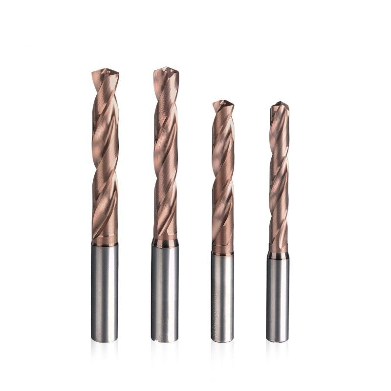 Foratura interna a carburo per liquido di raffreddamento Strumenti di taglio Insight DIN 3XD Step Drill per acciaio inossidabile