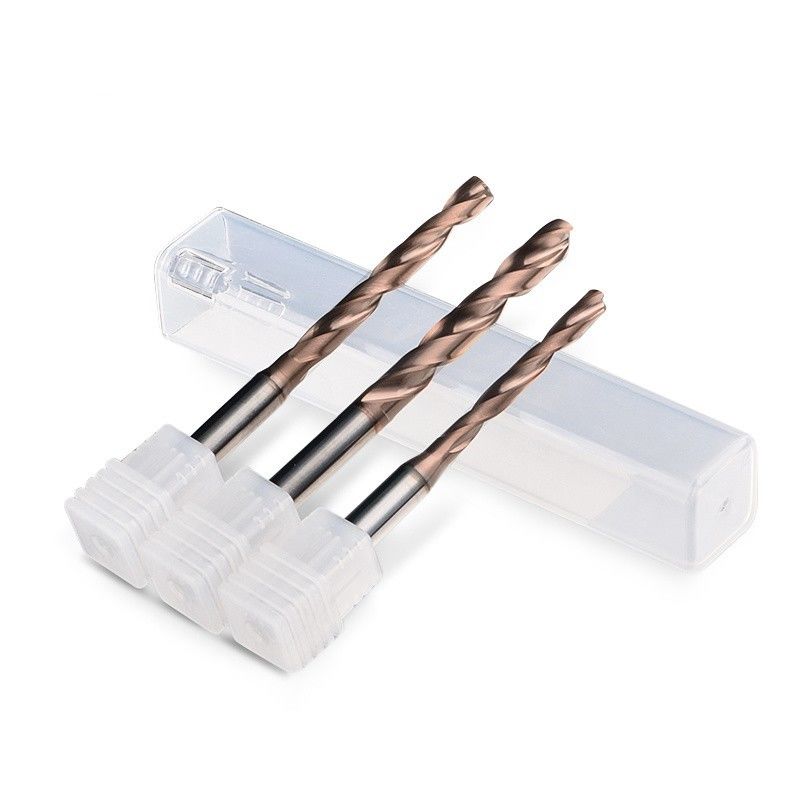 DIN Standard Inner-Coolant 5xd Step 0.1mm Foratura a carburo a spirale